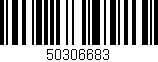 Código de barras (EAN, GTIN, SKU, ISBN): '50306683'