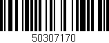 Código de barras (EAN, GTIN, SKU, ISBN): '50307170'