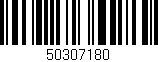 Código de barras (EAN, GTIN, SKU, ISBN): '50307180'