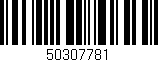 Código de barras (EAN, GTIN, SKU, ISBN): '50307781'