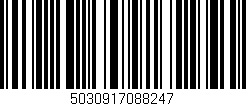 Código de barras (EAN, GTIN, SKU, ISBN): '5030917088247'