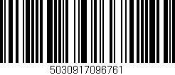 Código de barras (EAN, GTIN, SKU, ISBN): '5030917096761'