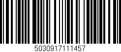 Código de barras (EAN, GTIN, SKU, ISBN): '5030917111457'