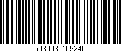 Código de barras (EAN, GTIN, SKU, ISBN): '5030930109240'