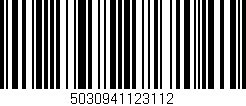 Código de barras (EAN, GTIN, SKU, ISBN): '5030941123112'
