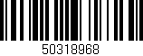 Código de barras (EAN, GTIN, SKU, ISBN): '50318968'
