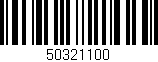 Código de barras (EAN, GTIN, SKU, ISBN): '50321100'