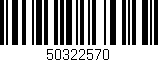 Código de barras (EAN, GTIN, SKU, ISBN): '50322570'