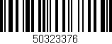 Código de barras (EAN, GTIN, SKU, ISBN): '50323376'