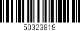 Código de barras (EAN, GTIN, SKU, ISBN): '50323819'