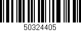 Código de barras (EAN, GTIN, SKU, ISBN): '50324405'