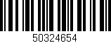 Código de barras (EAN, GTIN, SKU, ISBN): '50324654'