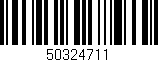 Código de barras (EAN, GTIN, SKU, ISBN): '50324711'