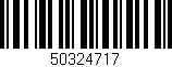 Código de barras (EAN, GTIN, SKU, ISBN): '50324717'