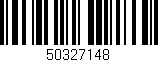 Código de barras (EAN, GTIN, SKU, ISBN): '50327148'