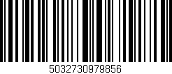 Código de barras (EAN, GTIN, SKU, ISBN): '5032730979856'
