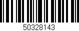 Código de barras (EAN, GTIN, SKU, ISBN): '50328143'