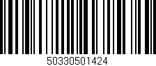 Código de barras (EAN, GTIN, SKU, ISBN): '50330501424'