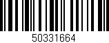 Código de barras (EAN, GTIN, SKU, ISBN): '50331664'