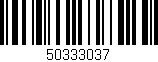 Código de barras (EAN, GTIN, SKU, ISBN): '50333037'