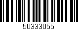 Código de barras (EAN, GTIN, SKU, ISBN): '50333055'