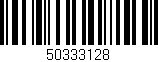 Código de barras (EAN, GTIN, SKU, ISBN): '50333128'