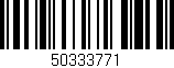 Código de barras (EAN, GTIN, SKU, ISBN): '50333771'