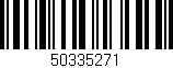 Código de barras (EAN, GTIN, SKU, ISBN): '50335271'