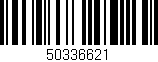 Código de barras (EAN, GTIN, SKU, ISBN): '50336621'
