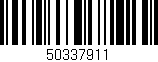 Código de barras (EAN, GTIN, SKU, ISBN): '50337911'