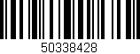 Código de barras (EAN, GTIN, SKU, ISBN): '50338428'