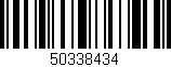 Código de barras (EAN, GTIN, SKU, ISBN): '50338434'