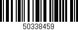 Código de barras (EAN, GTIN, SKU, ISBN): '50338459'