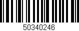 Código de barras (EAN, GTIN, SKU, ISBN): '50340246'
