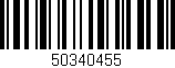 Código de barras (EAN, GTIN, SKU, ISBN): '50340455'