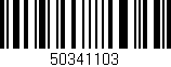 Código de barras (EAN, GTIN, SKU, ISBN): '50341103'
