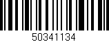 Código de barras (EAN, GTIN, SKU, ISBN): '50341134'