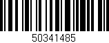 Código de barras (EAN, GTIN, SKU, ISBN): '50341485'