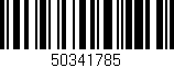 Código de barras (EAN, GTIN, SKU, ISBN): '50341785'
