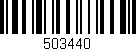 Código de barras (EAN, GTIN, SKU, ISBN): '503440'