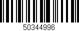 Código de barras (EAN, GTIN, SKU, ISBN): '50344996'