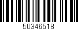Código de barras (EAN, GTIN, SKU, ISBN): '50346518'