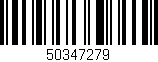 Código de barras (EAN, GTIN, SKU, ISBN): '50347279'