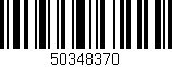 Código de barras (EAN, GTIN, SKU, ISBN): '50348370'