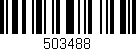 Código de barras (EAN, GTIN, SKU, ISBN): '503488'