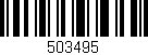 Código de barras (EAN, GTIN, SKU, ISBN): '503495'