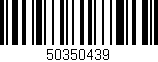 Código de barras (EAN, GTIN, SKU, ISBN): '50350439'