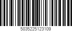 Código de barras (EAN, GTIN, SKU, ISBN): '5035225123109'