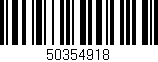 Código de barras (EAN, GTIN, SKU, ISBN): '50354918'