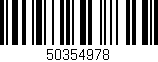 Código de barras (EAN, GTIN, SKU, ISBN): '50354978'
